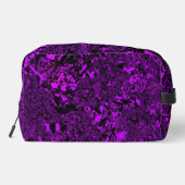 Vibrant Purple Monogram Toiletry Bag  Toilettasje (Achterkant)