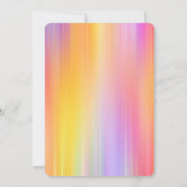 Vibrant Rainbow Dubbele gezamenlijke Verjaardag Vi Kaart (Achterkant)