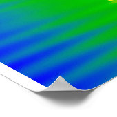 VIBRANT RAINBOW I LOVE DANCING DESIGN POSTER (Hoek)