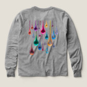 Vibrant Rainbow Paint Splatter Explosion (Achterkant)