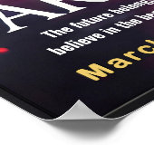 Vibrant Ram Zodiac Sign Poster (Hoek)