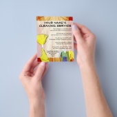 Vibrant Ray Business Kantoor Cleaning Service Flye Flyer (Hand)