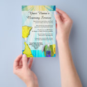 Vibrant Ray Business Kantoor Cleaning Service Flye Flyer (Hand)