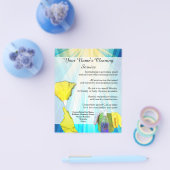 Vibrant Ray Business Kantoor Cleaning Service Flye Flyer (Enkel)