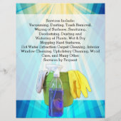 Vibrant Ray Business Kantoor Cleaning Service Flye Flyer (Achterkant)