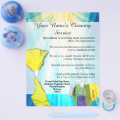 Vibrant Ray Business Kantoor Cleaning Service Flye Flyer (Enkel)