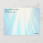 Vibrant Rays Custom Cleaning Service Business Briefkaart (Achterkant)