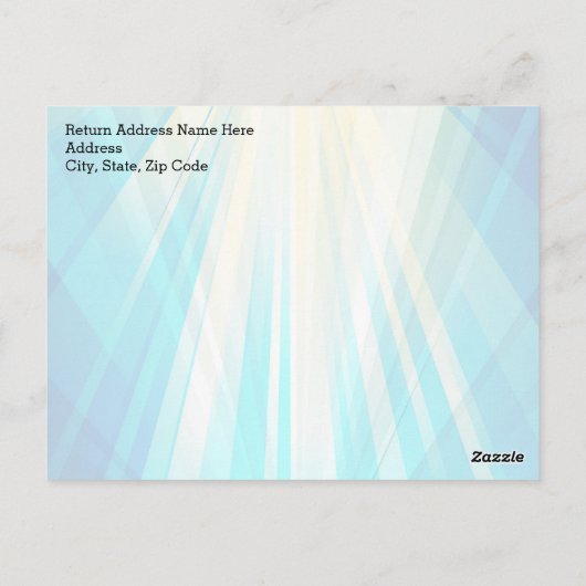 Vibrant Rays Custom Cleaning Service Business Briefkaart (Achterkant)