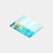 Vibrant Rays Custom Cleaning Service Business Post-it® Notes (Schuin)