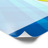 Vibrant Rays Custom Cleaning Service Business Poster (Hoek)