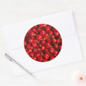 Vibrant Red Chili Pepper Harvest Ronde Sticker (Envelop)