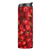Vibrant Red Chili Pepper Harvest Thermosbeker (Gedraaid links)