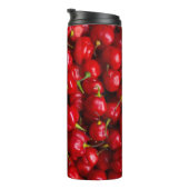 Vibrant Red Chili Pepper Harvest Thermosbeker (Geroteerd rechts)