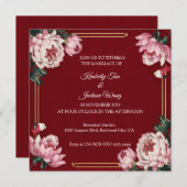 Vibrant Red Kaart (Voorkant / Achterkant)