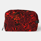 Vibrant Red Monogram Toiletry Bag Toilettasje (Achterkant)