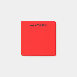 Vibrant Red Post-it® Notes