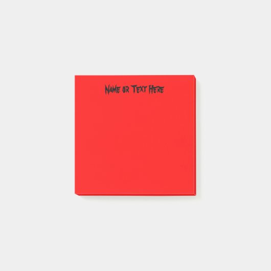 Vibrant Red Post-it® Notes (Voorkant)