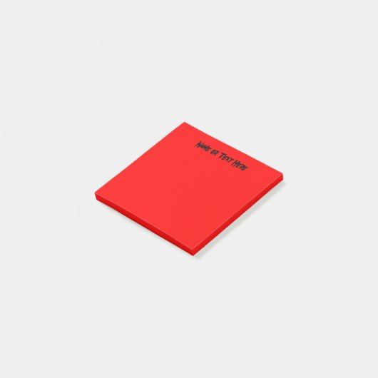 Vibrant Red Post-it® Notes (Schuin)