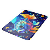 Vibrant Reef Fish Design Badmat (Gekanteld)
