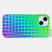 Vibrant regenboog Case-Mate iPhone case (Achterkant (horizontaal))