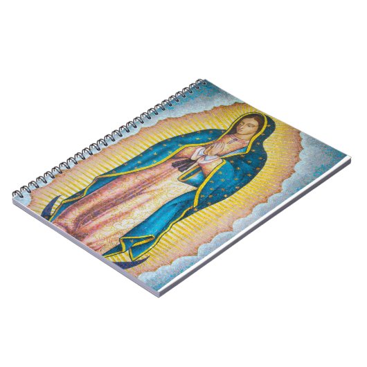 Vibrant Religieuze Pictogram-notebook Notitieboek (Linkerzijde)