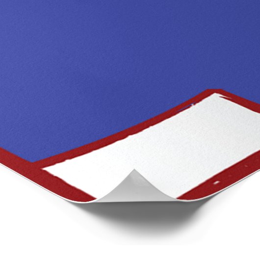 Vibrant Retro Hearts Poster