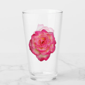 Vibrant Rose Drinking Glass Glas