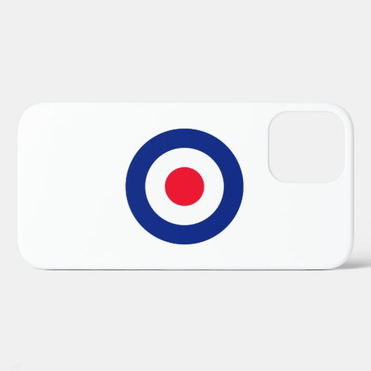 Vibrant Roundel MOD Klassieke doelstelling Case-Mate iPhone Case (Achterkant (horizontaal))