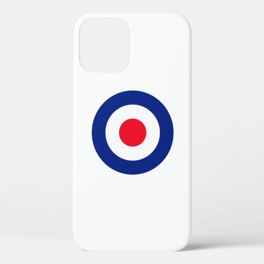 Vibrant Roundel MOD Klassieke doelstelling Case-Mate iPhone Case (Achterkant)