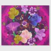 Vibrant Roze Abstract papier voor het oppakken van (Vlak)