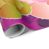 Vibrant Roze Abstract papier voor het oppakken van (Rol Hoek)