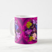 Vibrant Roze Abstracte Florence Mok (Voorkant links)