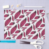 Vibrant roze doezelpatroon tissuepapier (Craft)