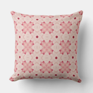 Vibrant roze Geometrische Middellandse Zee geïnspi Kussen