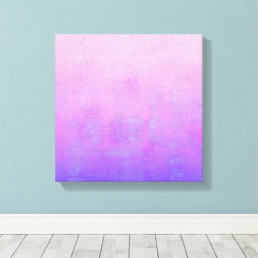 Vibrant roze Paars blauw, abstract Canvas Afdruk (Insitu (Houten vloer))