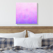 Vibrant roze Paars blauw, abstract Canvas Afdruk (Insitu (Slaapkamer))
