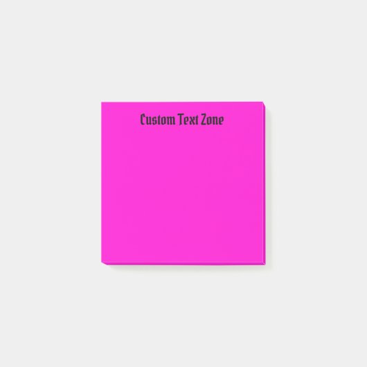 Vibrant Roze Post-it® Notes (Voorkant)