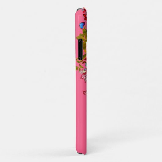 Vibrant Roze  Roos Tuin Case-Mate iPhone Case (Achterkant/rechts)