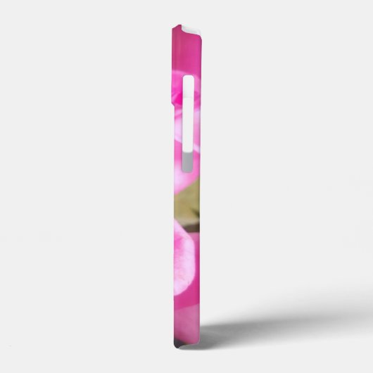 Vibrant roze rozen Case-Mate iPhone case (Achterkant / Links)