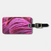 Vibrant Roze Yarn Bagagelabel (Voorkant horizontaal)