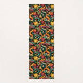 Vibrant Seamless Pattern with Snakes and Apples Yogamat (Voorkant)