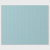 Vibrant Shell (Green and Blue) Wrapping Paper Cadeaupapier (Vlak)