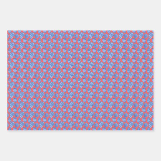 Vibrant Shells  Inpakpapier Vel (Voorkant)