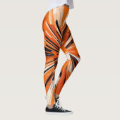 Vibrant Sinaasappel Leggings (Rechts)