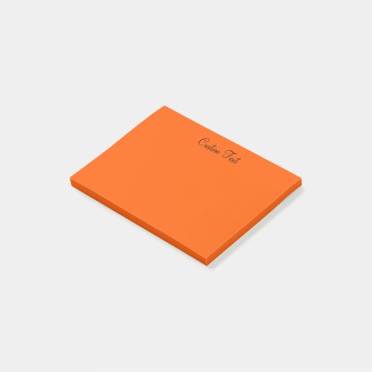 Vibrant Sinaasappel Post-it® Notes (Schuin)