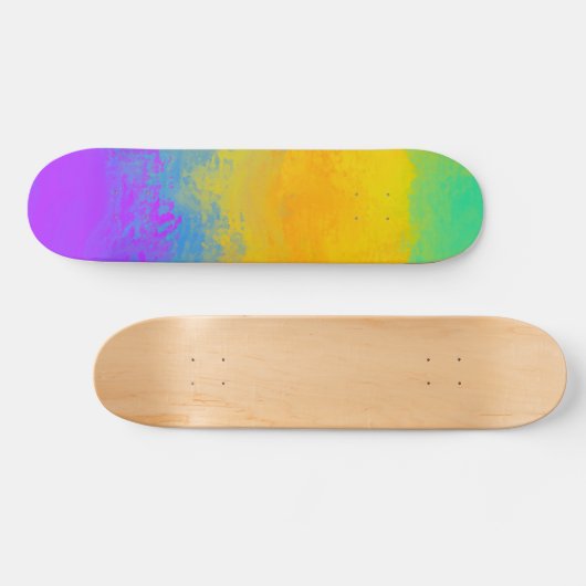 Vibrant Sky Persoonlijk Skateboard (Horizontaal)