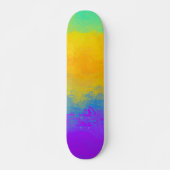 Vibrant Sky Persoonlijk Skateboard (Voorkant)
