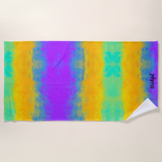 Vibrant Sky Strandlaken (Voorkant)