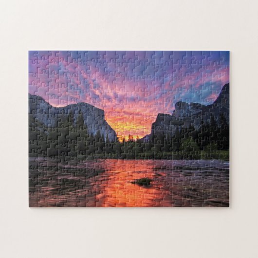 Vibrant Sky | Yosemite Valley Legpuzzel (Horizontaal)