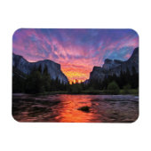 Vibrant Sky | Yosemite Valley Magneet (Horizontaal)